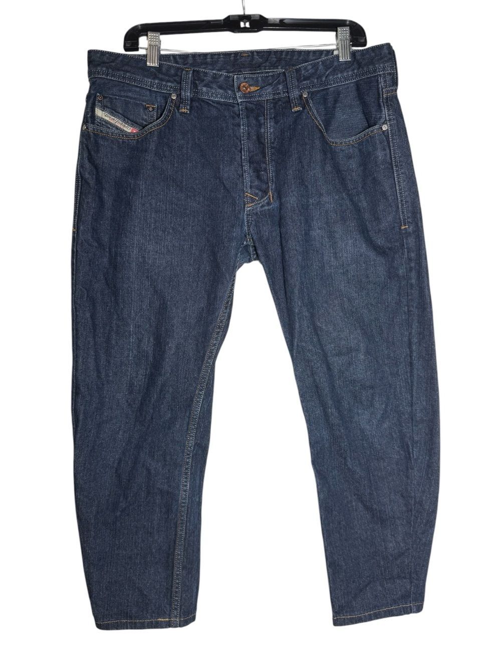 Diesel Larkee Straight Leg Jeans Size W32 x L30 Blue Denim MADE IN USA Y2K